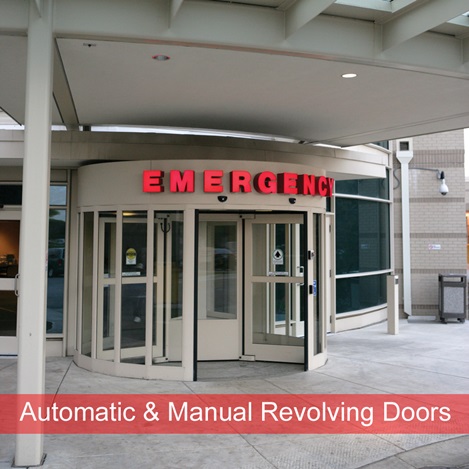 automatic revolving doors
