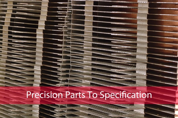 precision metal parts to specifications