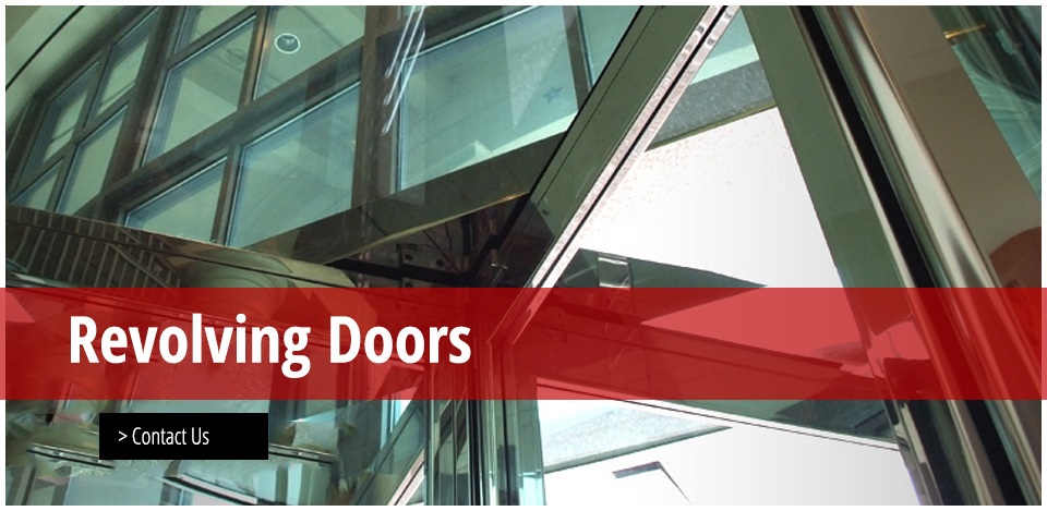 automatic revolving doors
